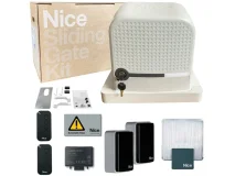 NICE NICE ROBUS RB400BDKCE Kit Automazione Per Cancelli Scorrevoli Fino a 400 Kg 24v