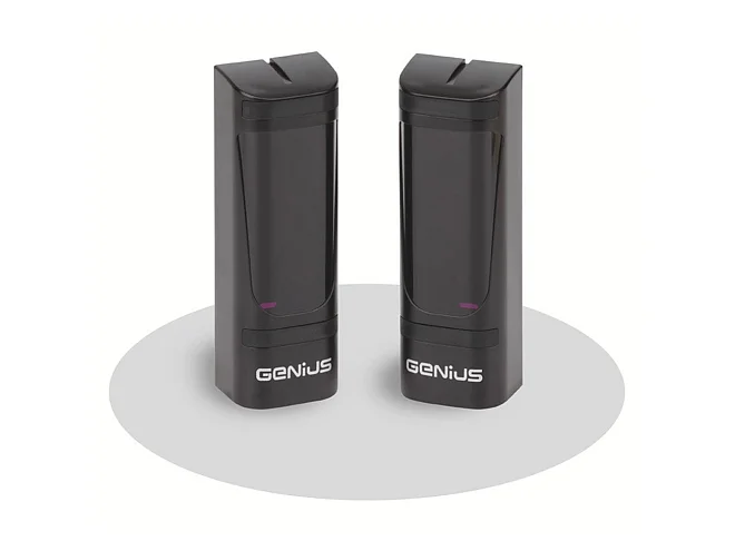 GENIUS GENIUS VEGA 6100147 Coppia Di Fotocellule Da Esterno 20MT 24v Con Rele’