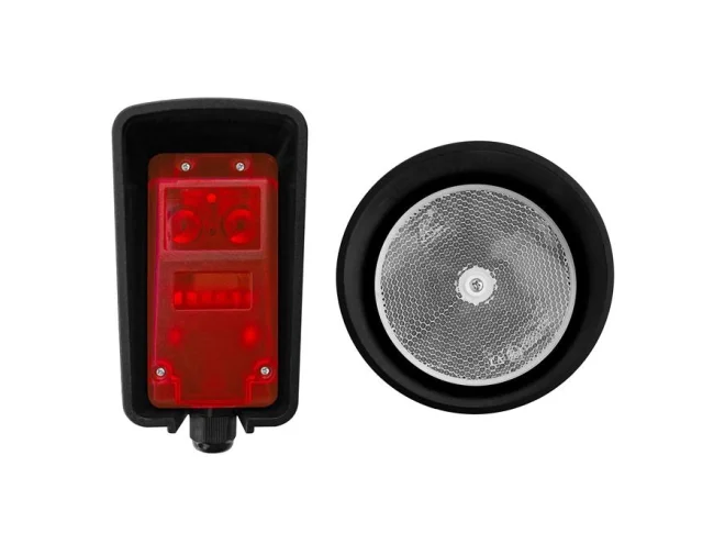 Nologo NOLOGO REFLEXO Fotocellula a Riflessione da 12v a 30V Con Protezione Catadiottro