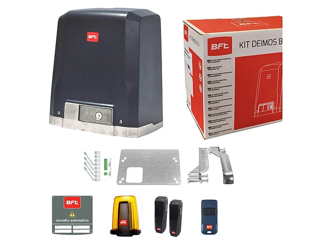 BFT BFT DEIMOS BT KIT B600 ITA 2618190 Kit Automazione 24V 600 Kg Per Cancelli Scorrevoli