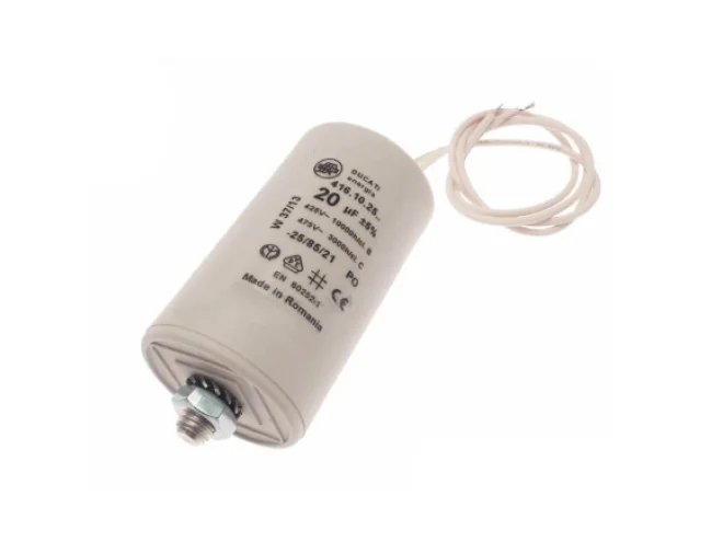 CAME CAME 119RIR278 Condensatore 20 Uf Con Cavi e Codolo Per BX 78 800KG Ricambio