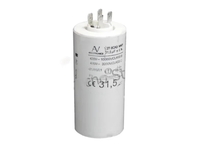 CAME CAME 119RIR299 Condensatore 31,5 Uf Con Doppio Faston Ricambio
