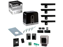 FAAC FAAC C720 RAPID KIT 1059995 400 kg 24v 4mt Cremagliera Automazione Cancello Scorrevole