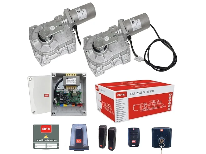 BFT BFT ELI BT KIT A35 VELOCE 2618142 R930158 Automazione Cancelli a Battente Sistema Interrato