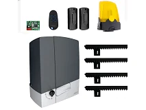 CAME CAME BXV 400Kg 24V BXV04AGS 8K01MS-003 4mt Cremagliera Kit Automazione Per Cancello Scorrevole BX-243
