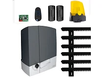 CAME CAME BXV 400Kg 24V BXV04AGS 8K01MS-003 6mt Cremagliera Kit Automazione Per Cancello Scorrevole BX-243