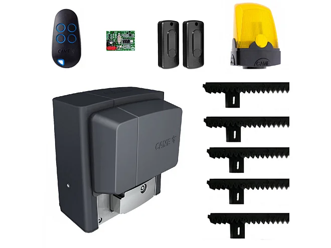 CAME CAME BX 001U2923 U2923 Kit Con 5 MT Cremagliera Automazione Per Cancello Scorrevole Motore 400kg 230v