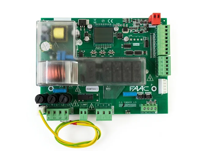 FAAC FAAC E844 3PH 202073 EX 844T 790862 Scheda Centrale Quadro Comando Elettronica 400v Ricambio