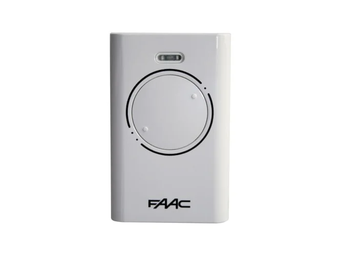 FAAC FAAC XT2 433 SLH LR 787007 Trasmittente Telecomando Radiocomando 2 Canali Bianca