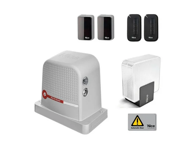 NICE NICE RBS600HSBDKCE Kit Automazione Per Cancelli Scorrevoli RBS 600 Rapido 24v Hi-Speed