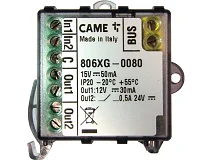 CAME CAME 806XG-0080 Modulo Bus 2 Ingressi e 2 Uscite