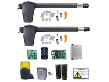 GENIUS Kit GENIUS FAAC G-BAT 300 51701271 GFLASH 230V Automazione Cancello Battente
