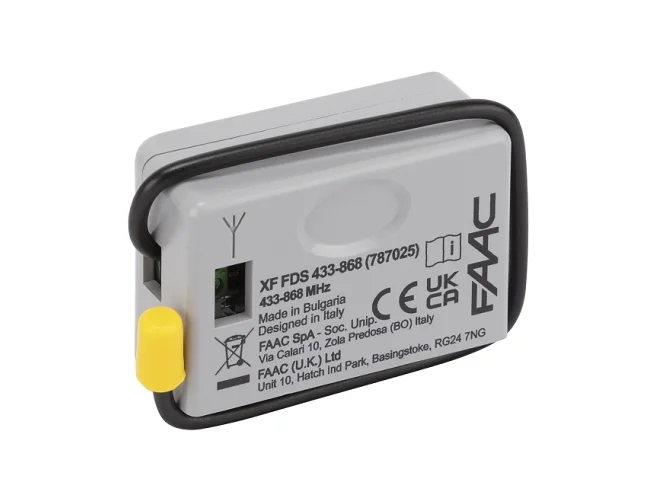 FAAC FAAC XF FDS 433 868 787860 Ricevente Ricevitore 433 868 Da Innesto 3Pin Mhz